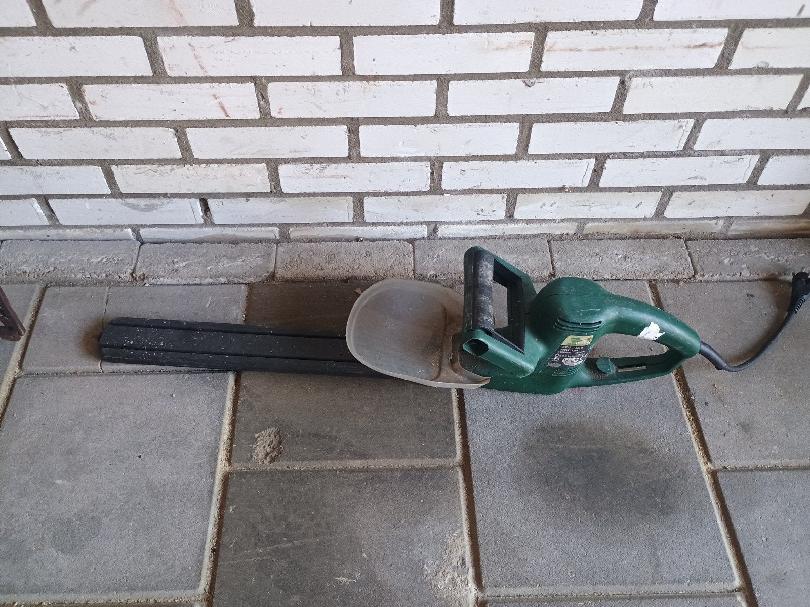 Greenworks GW450 heggenschaar - Elektrisch, Ophalen of Verzenden, Gebruikt, Elektrisch, Greenworks