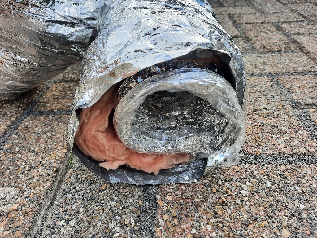 Flexibele slang - Ø 100mm - 10 meter - 4 dozen -, Doe-het-zelf en Verbouw, Ventilatie en Afzuiging, Ophalen of Verzenden, Nieuw