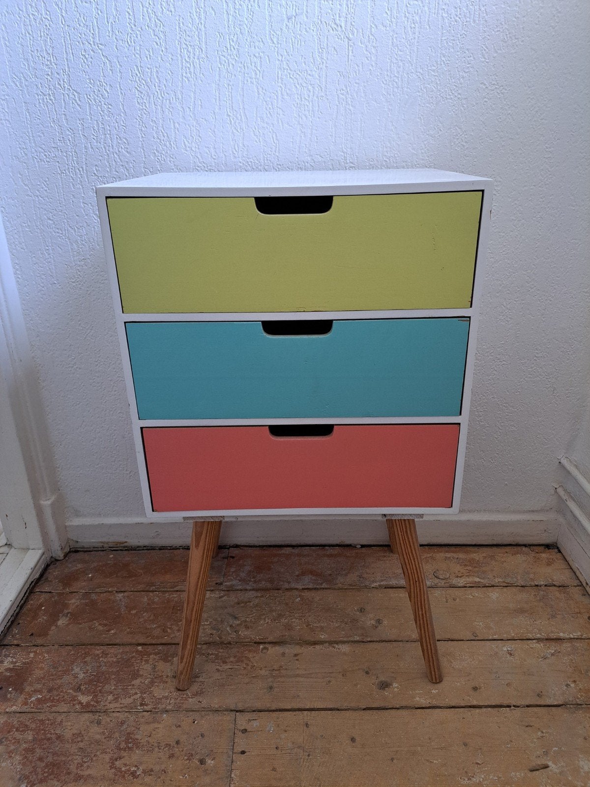 houten ladekastje, kastje, nachtkastje, Ophalen