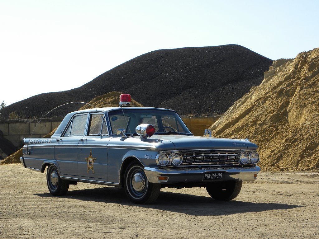 Mercury Meteor Police, Auto's, Automaat, Blauw, 163 pk, 4261 cc