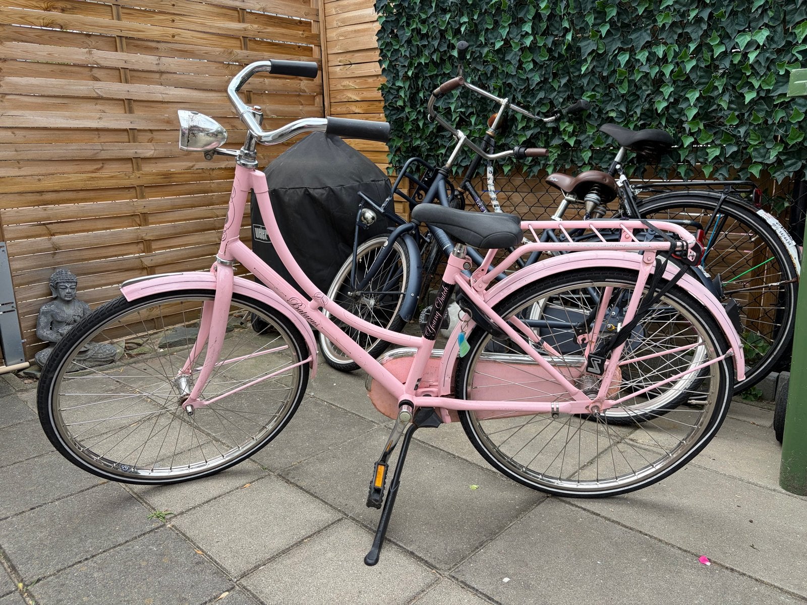 Roze Omafiets 24 inch batavis- opknappertje, Ophalen, Gebruikt, 20 inch of meer