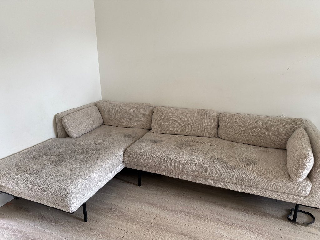 Bank ban MADE, Huis en Inrichting, Banken | Sofa's en Chaises Longues, Ophalen, 250 tot 300 cm, Gebruikt, 100 tot 125 cm