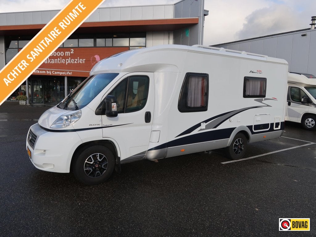 Hobby Toskana 650 ES LAGE ENKELE BEDDEN 160PK, Caravans en Kamperen, Campers, Luifel, Ringverwarming, Fiat, Hobby