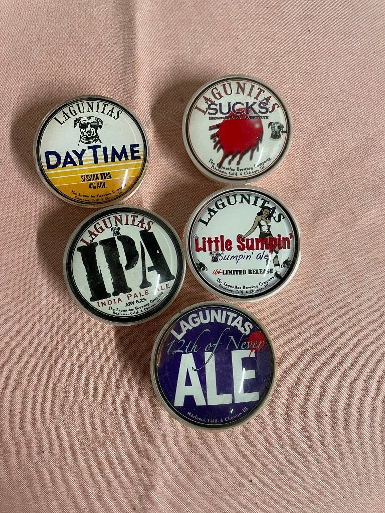 Taplenzen Lagunitas, Verzamelen, Biermerken, Ophalen of Verzenden, Overige merken