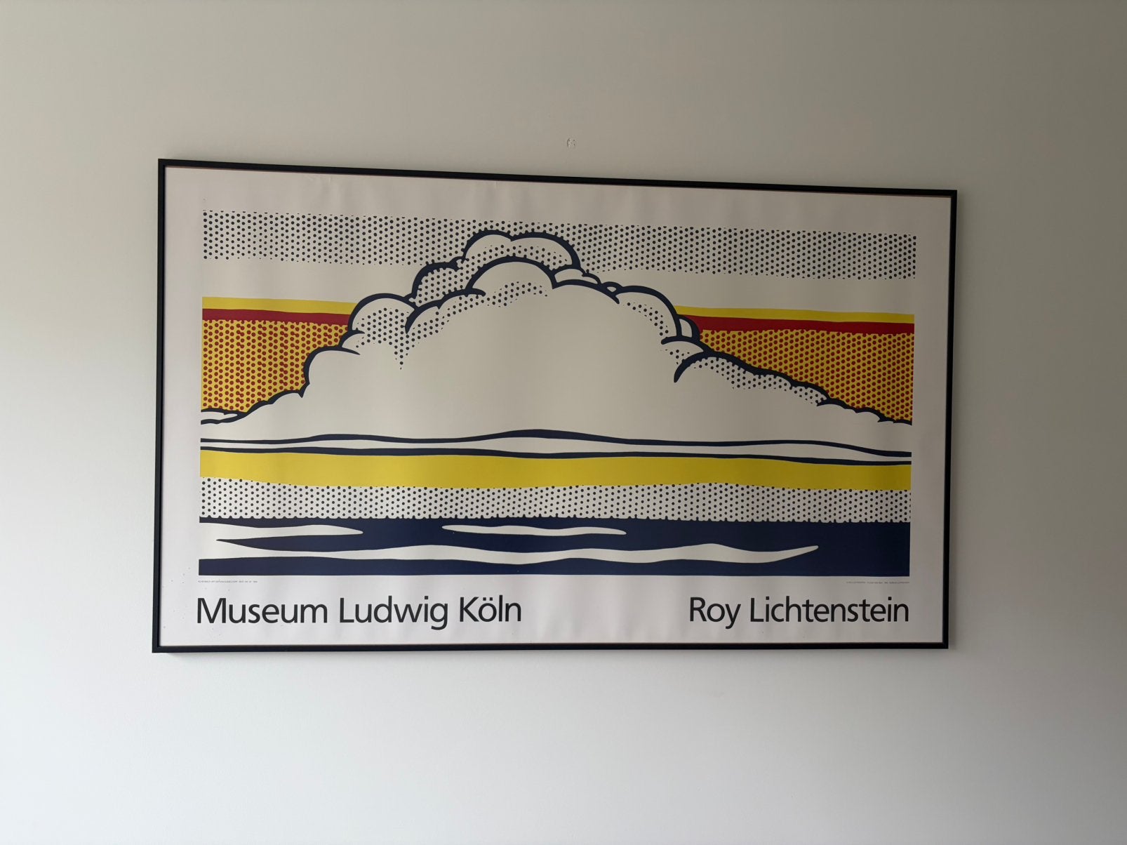 Roy Lichtenstein print - Museum Ludwig Köln, Ophalen