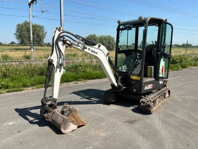 2020 Bobcat E20Z compacte mini graafmachine, Graafmachine
