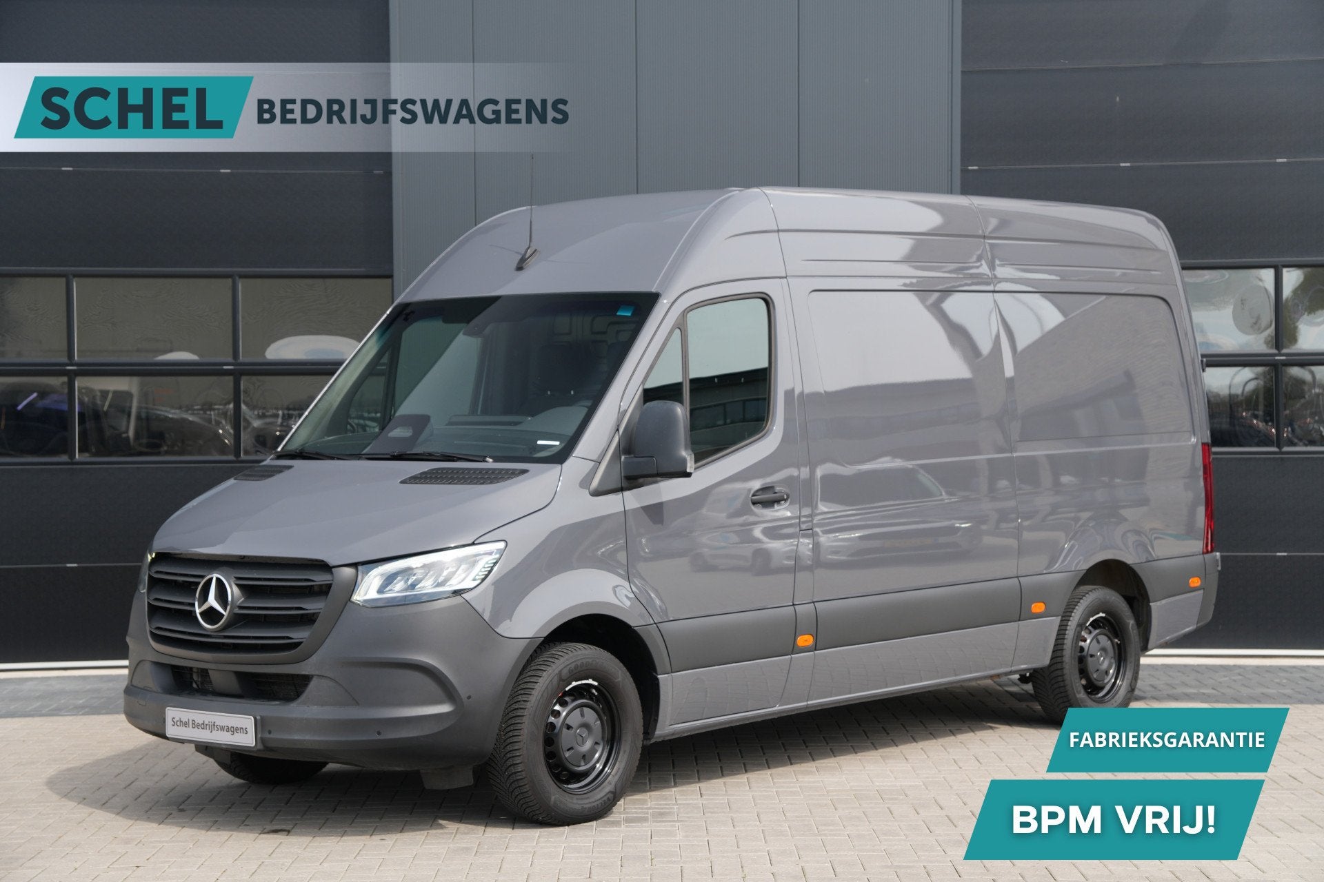Mercedes-Benz Sprinter 315CDI L2H2 RWD Pro 150pk - Camera -, Auto's, Gebruikt, Zwart, 4 cilinders, Mercedes-Benz