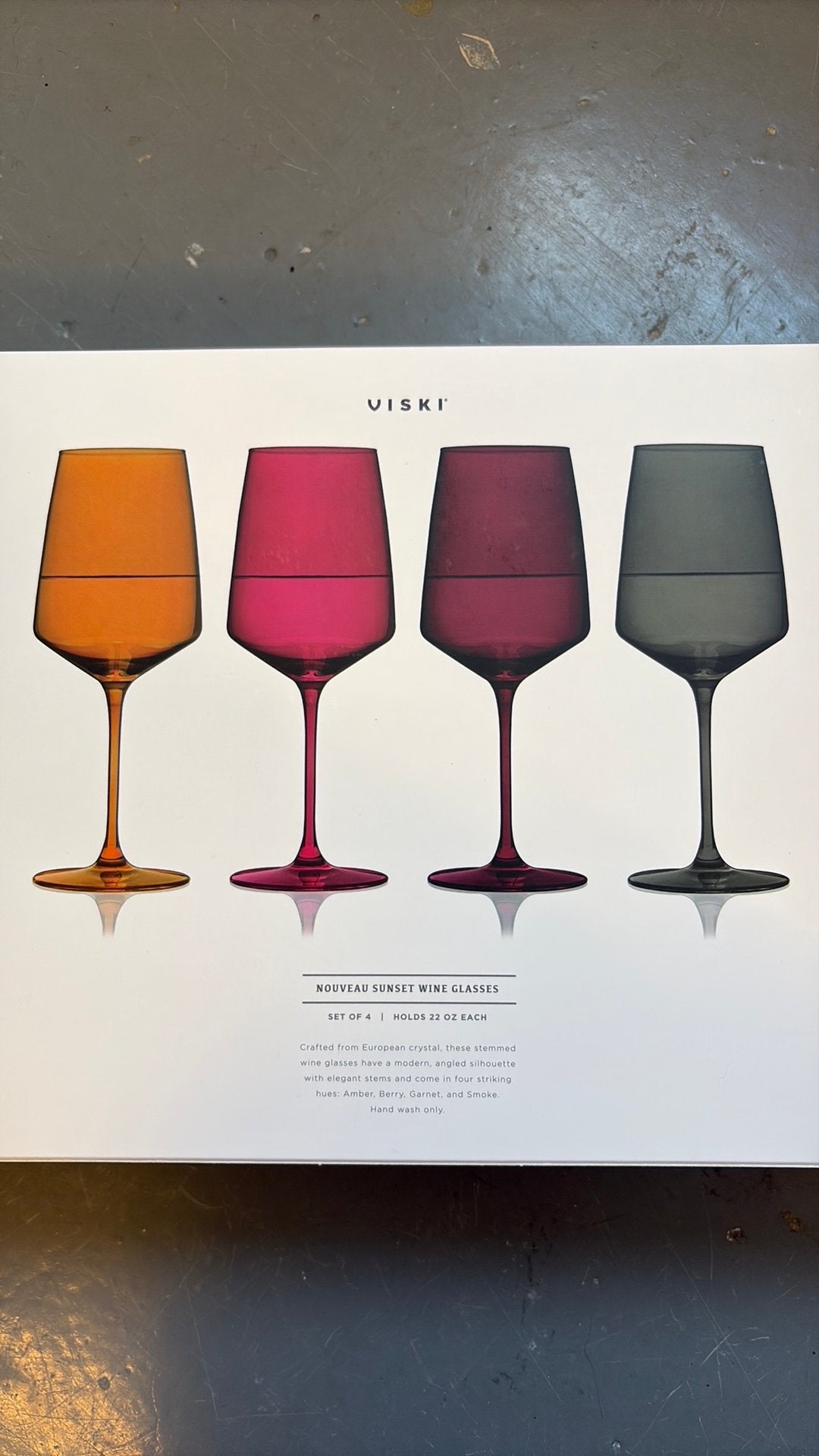 Super gezellig Kleurrijke VISKI glazen, Glas of Glazen, Overige merken, Nieuw, Ophalen of Verzenden