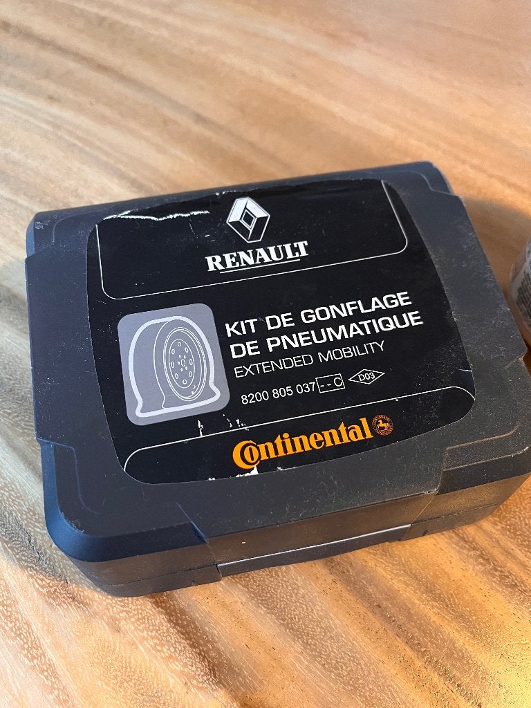 Originele Renault Continental bandenreparatieset compressor, Ophalen of Verzenden, Nieuw