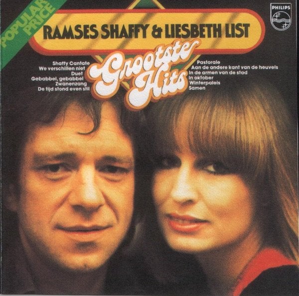 Ramses shaffy en liesbeth list – grootste hits cd 824 440-2, Verzenden, Zo goed als nieuw, Pop