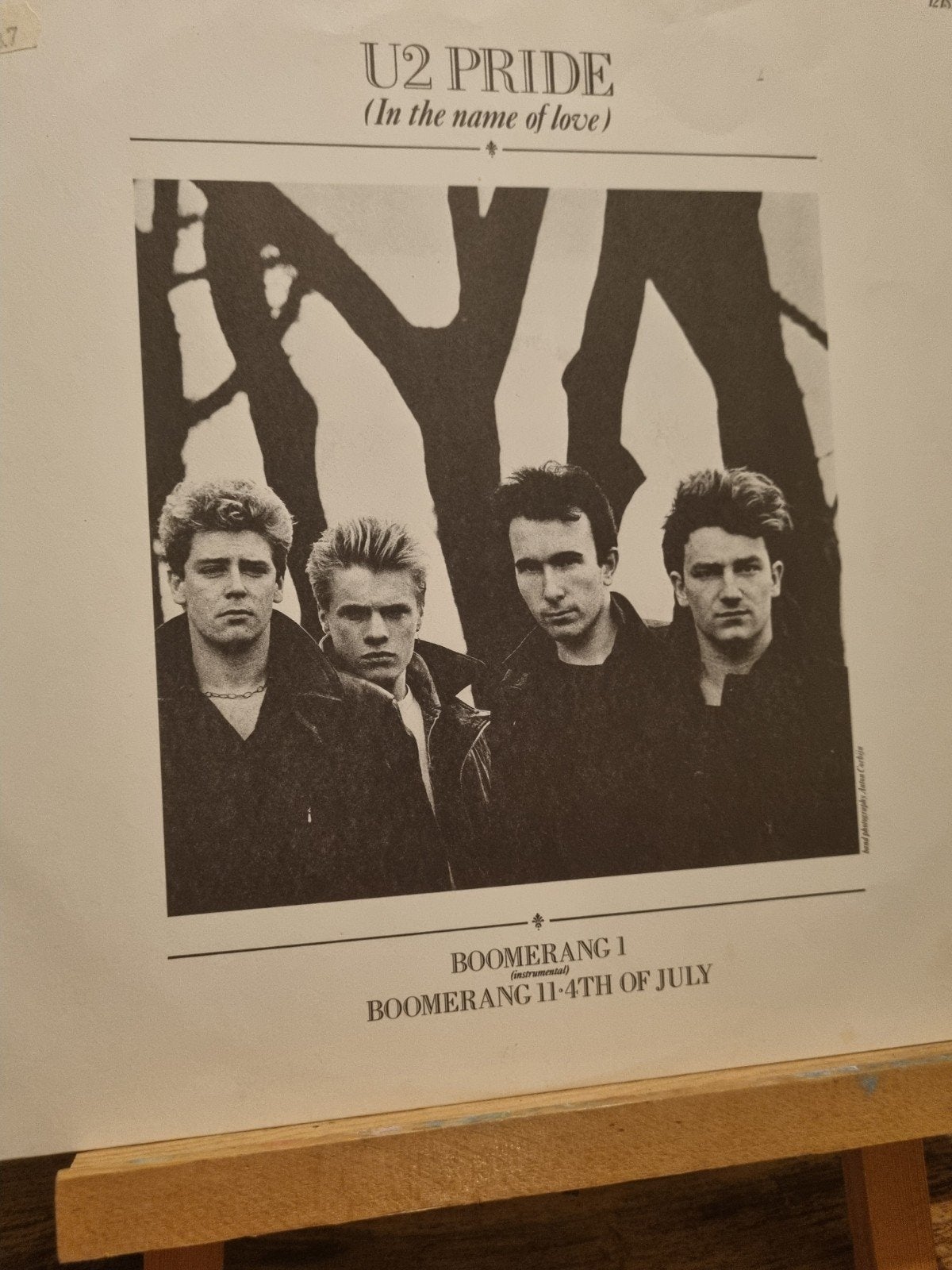U2 - Pride (In The Name Of Love) 12 inch vinyl single, LP, Rock, Ophalen of Verzenden, Zo goed als nieuw