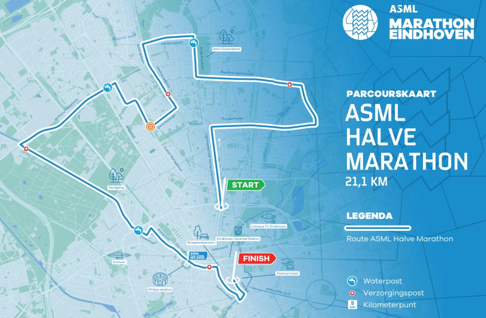 Startbewijs halve marathon Eindhoven, Tickets en Kaartjes, Eén persoon