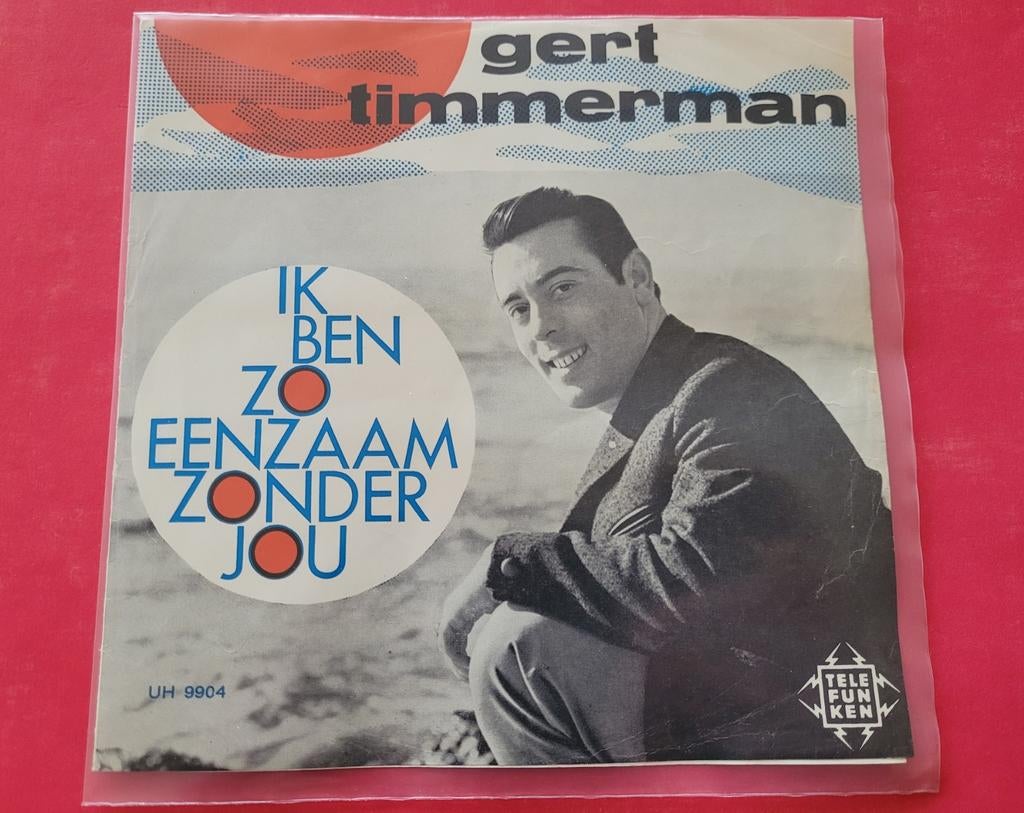 Gert Timmerman - Ik ben zo eenzaam zonder jou, Cd's en Dvd's, Vinyl | Nederlandstalig, Ophalen, Zo goed als nieuw, Overige formaten