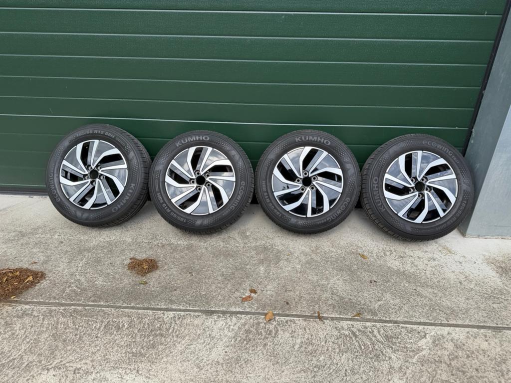 Volkswagen Polo “Essex” velgen 185/65 R15, Auto-onderdelen, Banden en Velgen, Ophalen, Gebruikt, 15 inch, Velg(en)