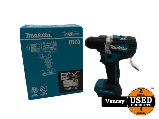 Makita DDF484Z 18v Boor-/schroefmachine Body Only | Nieuw, Makita, Nieuw, Support@makita.com, Makita Corporation, 3-11-8, Sumiyoshi-cho, 
Anjo, Aichi 446-8502
Japan