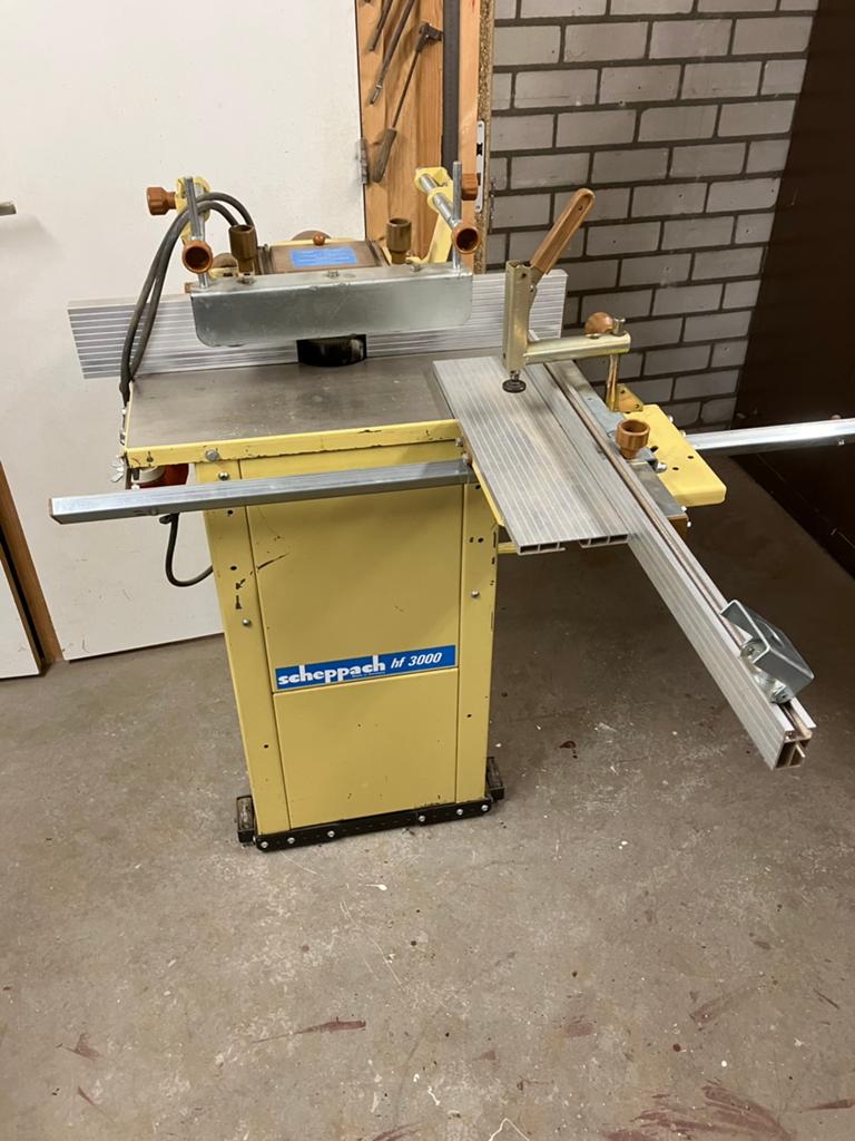 Scheppach hf3000 freesmachine, Ophalen, Gebruikt, 70 mm of meer, Overige typen