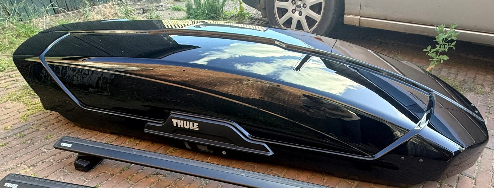 Thule Motion XT XL Black Glossy dakkoffer, Auto diversen, Dakkoffers, Ophalen, Zo goed als nieuw