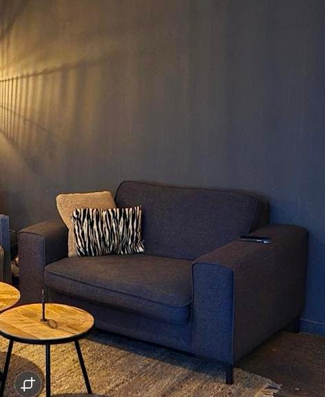 1,5 zit  love seat., Huis en Inrichting, Ophalen, Gebruikt, Eenpersoons, 140 cm