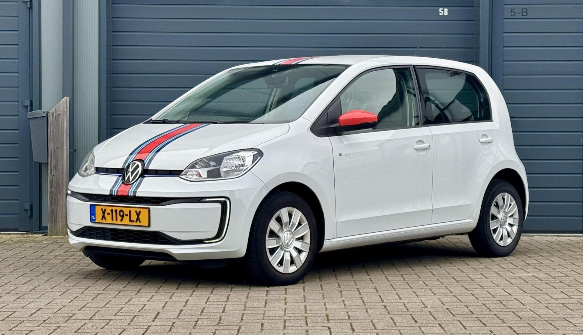 Volkswagen e-Up! | Nieuwe Model | 100% Elektrisch | LAGE KM, Auto's, Stof, Automatische klimaatregeling, 260 km, Wit