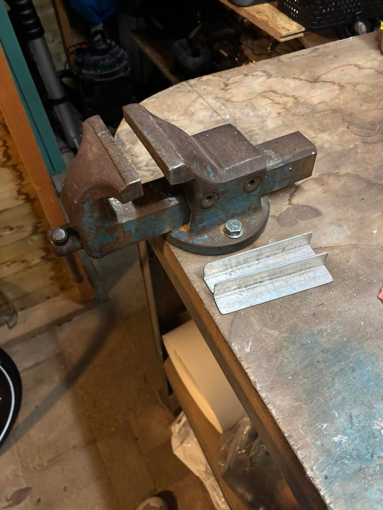 Bankschroef, Ophalen, Gebruikt, Minder dan 70 cm, Bankschroef