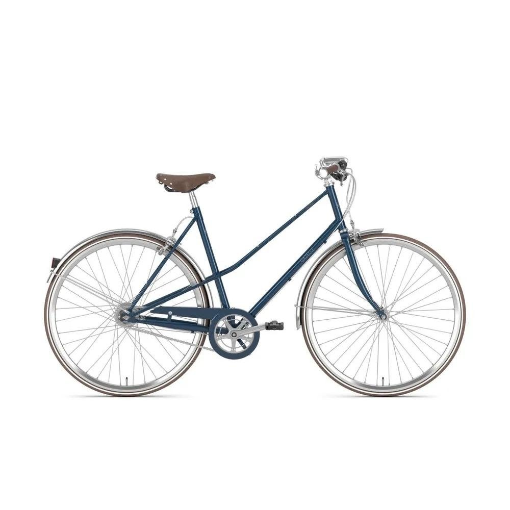 GAZELLE Van Stael 54cm 2024 Ink Blue Glans, Fietsen en Brommers, Fietsen | Dames | Damesfietsen, Niet ingevuld, 53 tot 56 cm, Velgrem