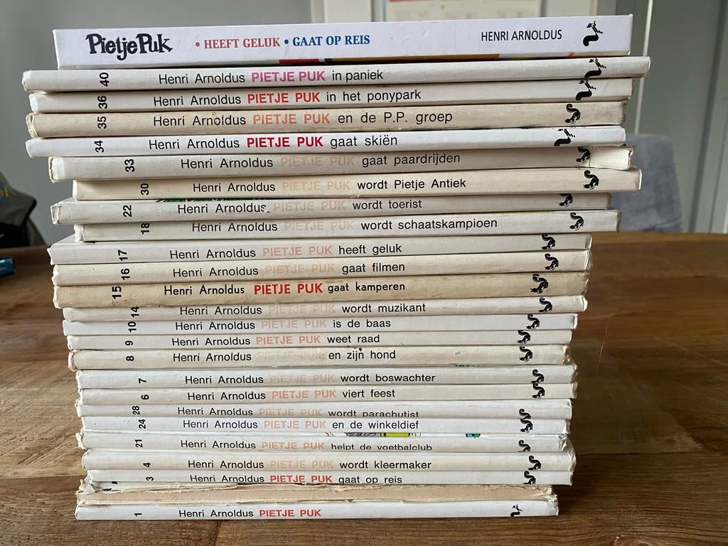 Pietje Puk boeken - 26 stuks, Ophalen, Gelezen, Overige onderwerpen