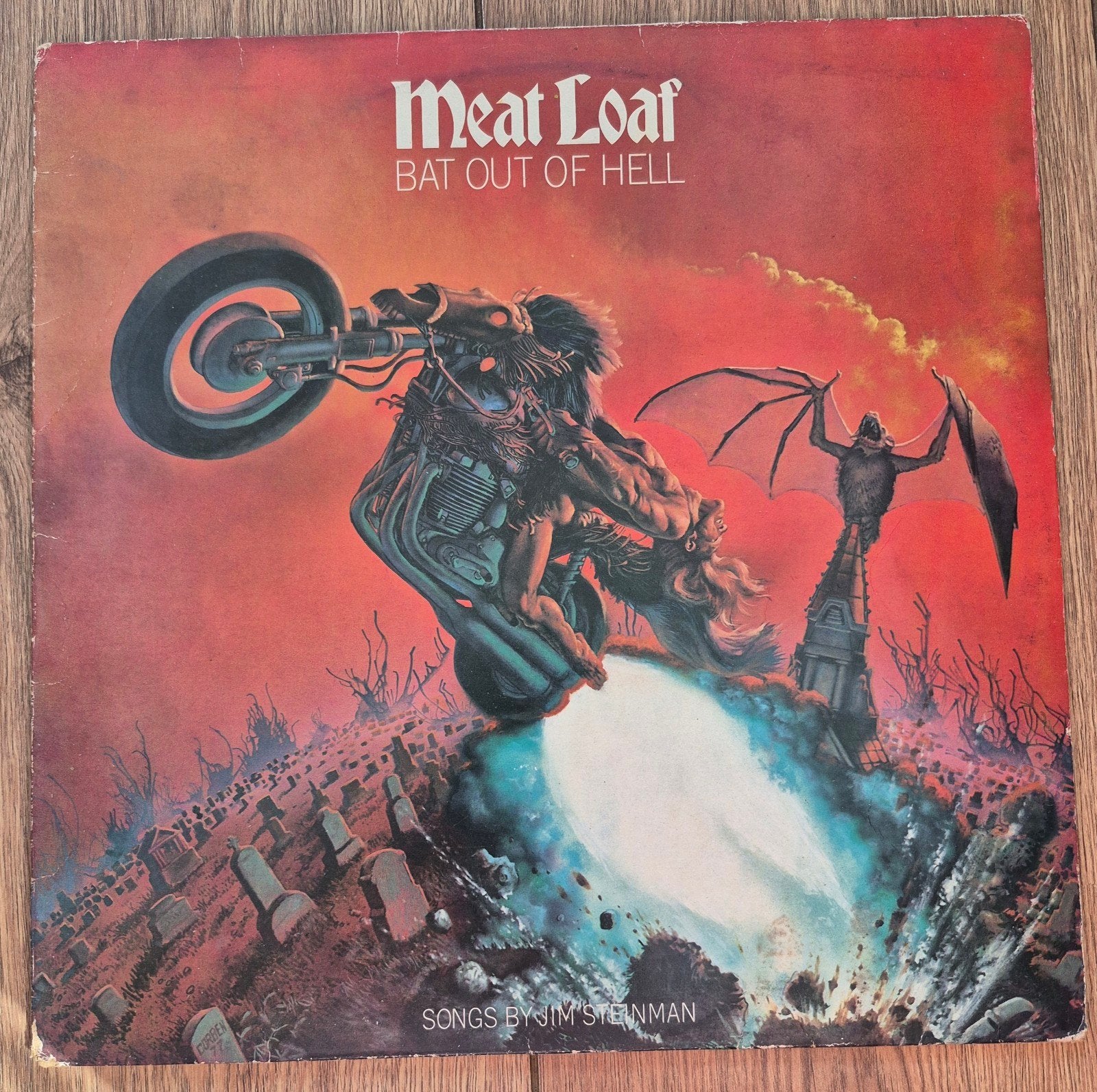 Meat Loaf - Bat Out of Hell LP (Gebruikt), Cd's en Dvd's, Vinyl | Pop, LP, Rock, Gebruikt, Ophalen of Verzenden