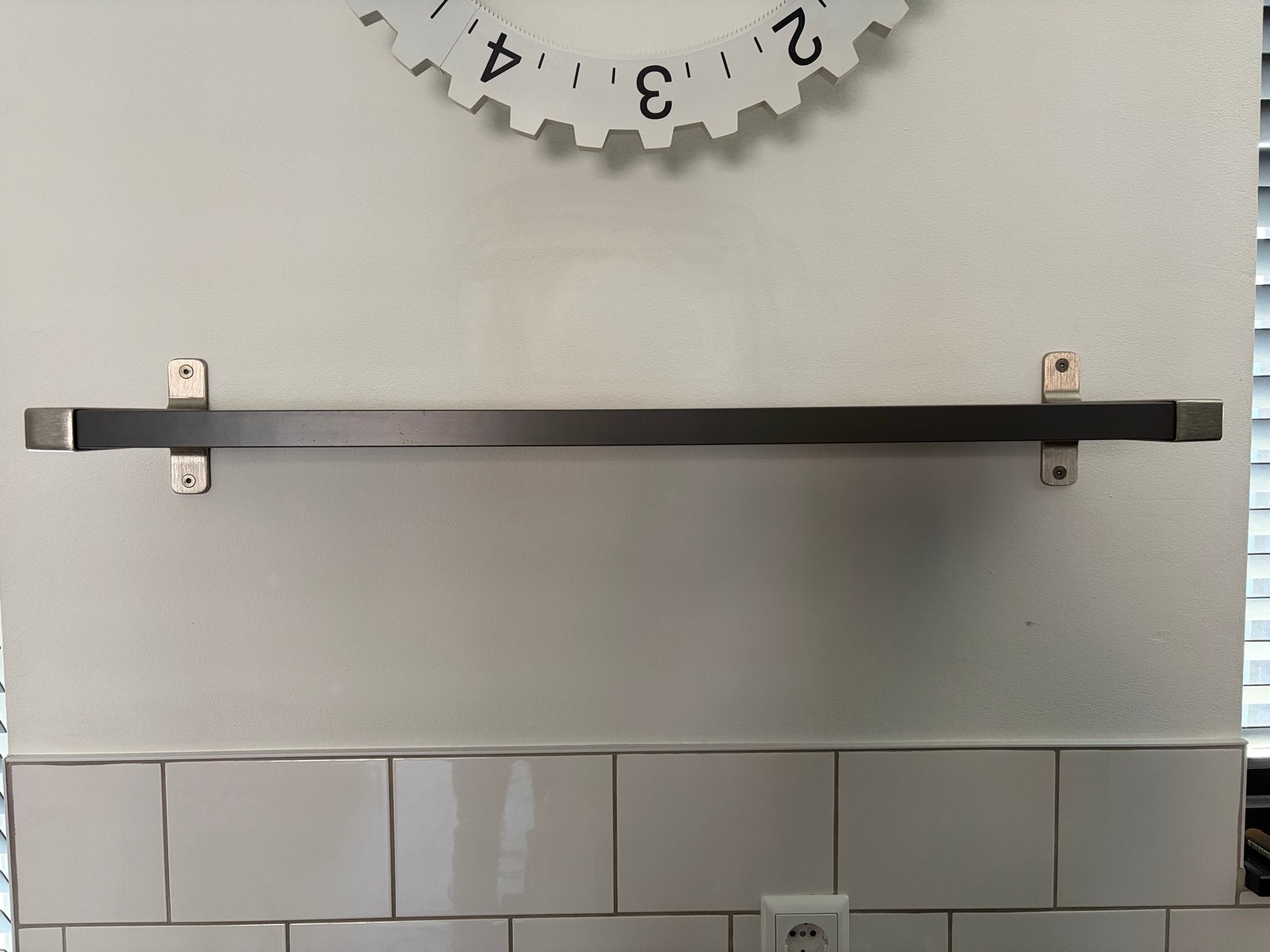 2x Antraciete plank, Huis en Inrichting, Ophalen, Zo goed als nieuw
