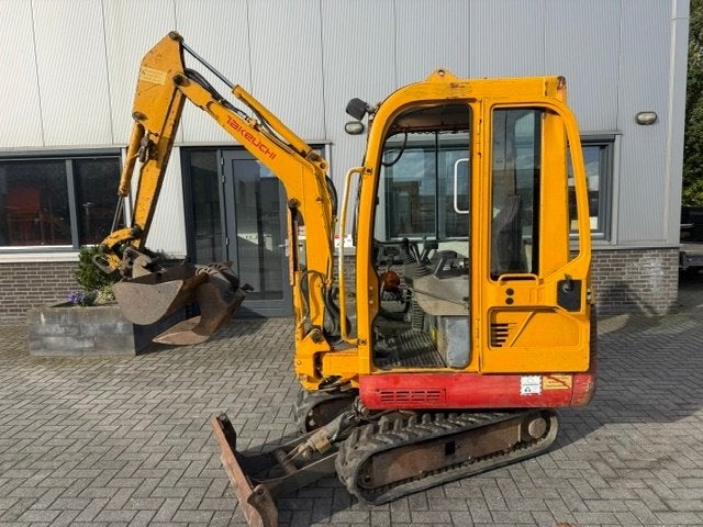 Takeuchi TB016 bj05 1.8T Minigraver Minikraan, Ophalen of Verzenden, Graafmachine