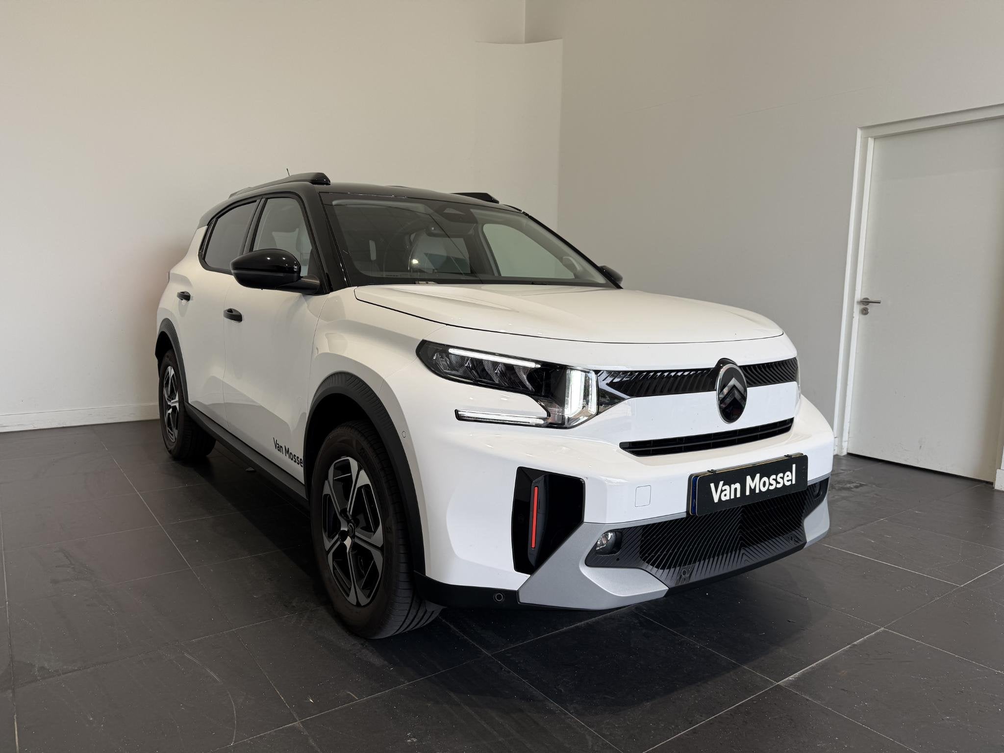 Citroen C3 Aircross 1.2 Hybrid 145pk Max | Stoel/Stuur/Voorr, Auto's, Euro 6, 1199 cc, Leder en Stof, Wit