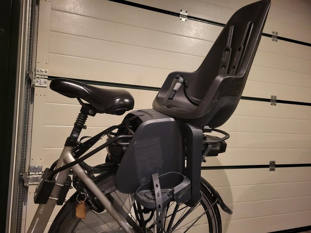Bobike achterzitje incl montagebeugel, Fietsen en Brommers, Fietsaccessoires | Fietsstoeltjes, Ophalen, Achterzitje, Voetsteuntjes