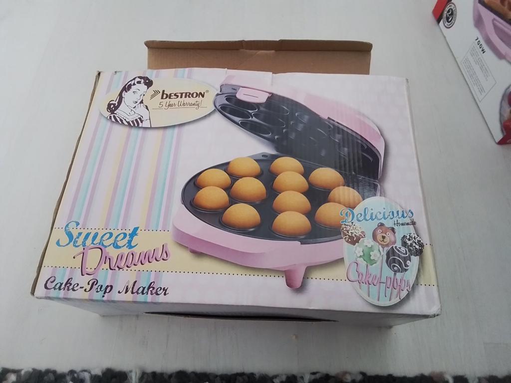 Cake pop maker, Hobby en Vrije tijd, Taarten en Cupcakes maken, Ophalen of Verzenden, Zo goed als nieuw, Cupcakes, Bakvorm