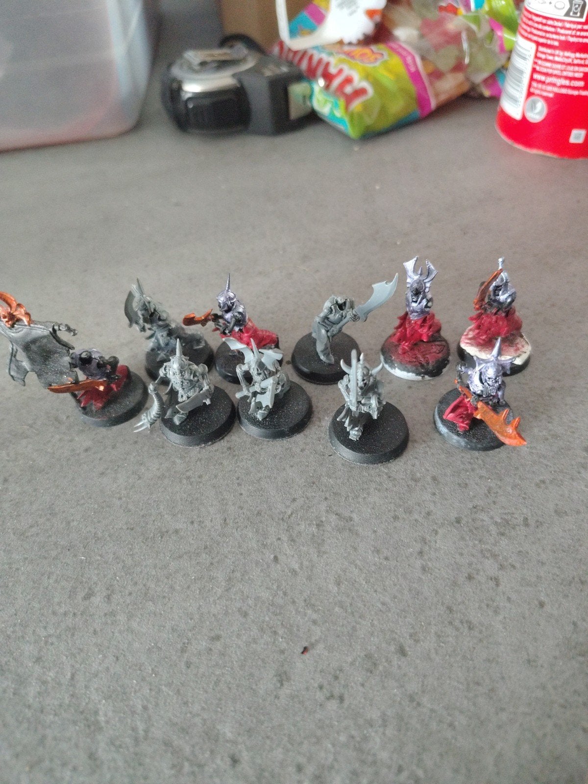 Warhammer AOS/old world grave guard 9, Ophalen of Verzenden, Warhammer
