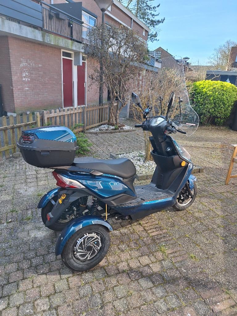 Retelli elektrische driewiel scootmobiel, Zo goed als nieuw, 16 km/u of meer, 46 km of meer, Ophalen