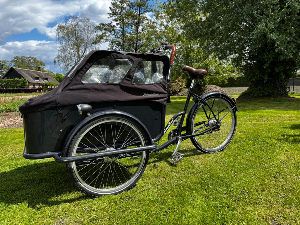 Johnny loco bakfiets (niet elektrisch), Ophalen, Gebruikt, Elektrisch, 2 kinderen