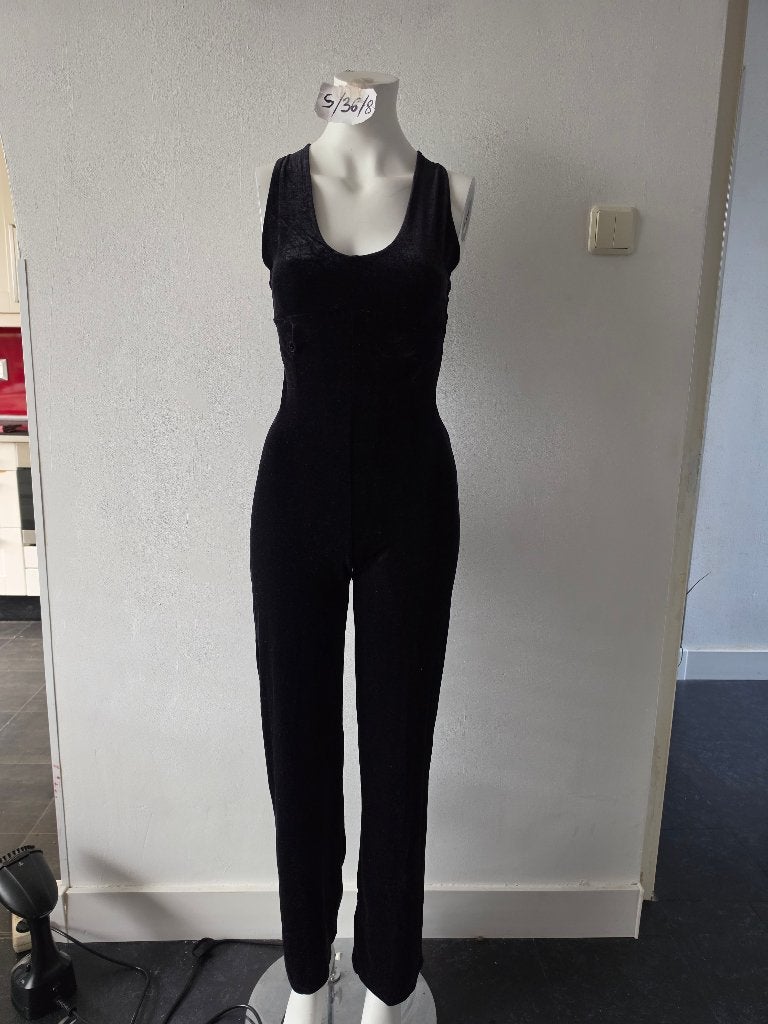 Prizzy co-ordinates jumpsuit maat S/36, Kleding | Dames, Jumpsuits, Zwart, Ophalen of Verzenden, Zo goed als nieuw, Maat 36 (S)