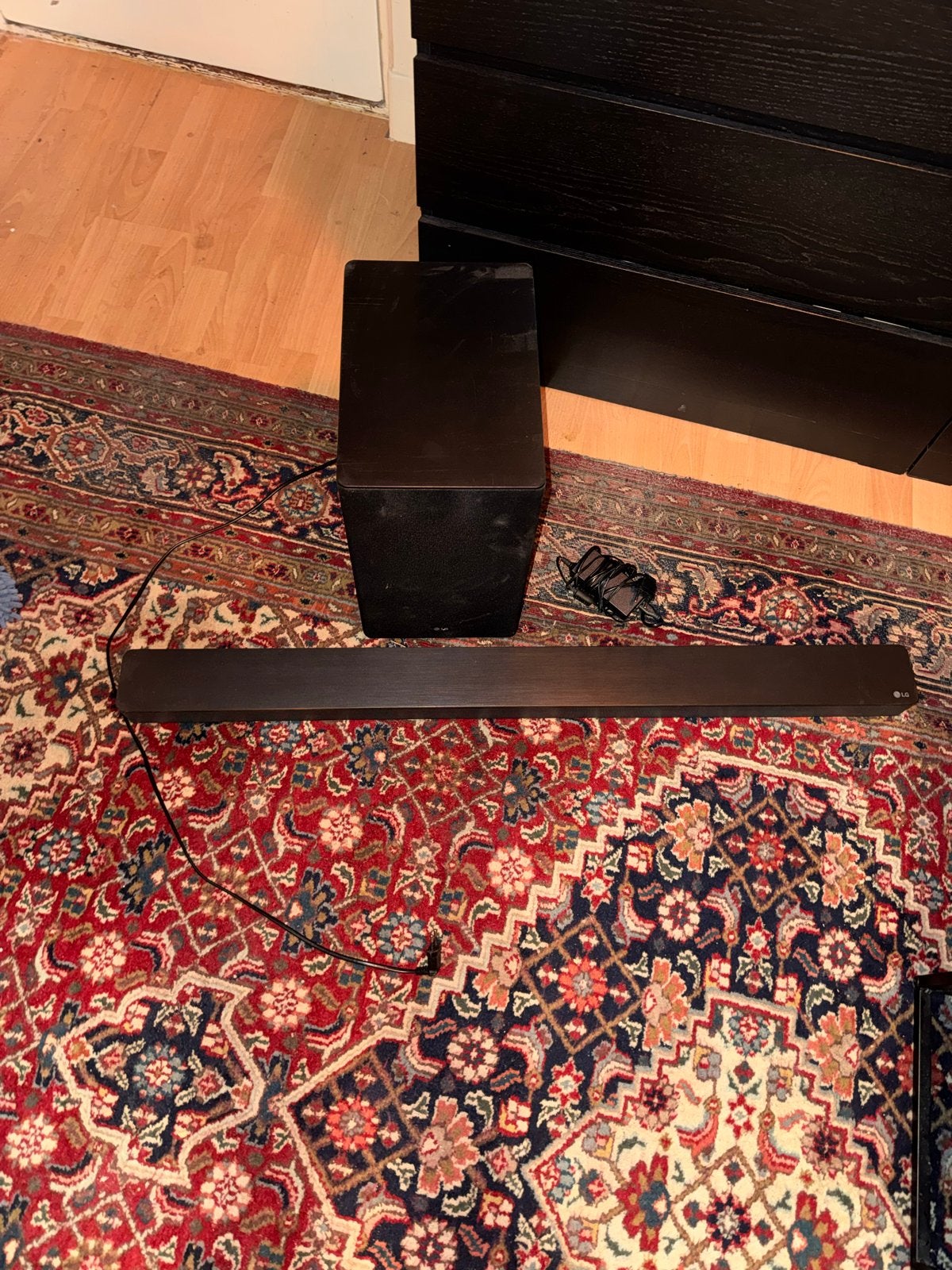 LG Soundbar met subwoofer, Ophalen of Verzenden, Met externe subwoofer, Zo goed als nieuw
