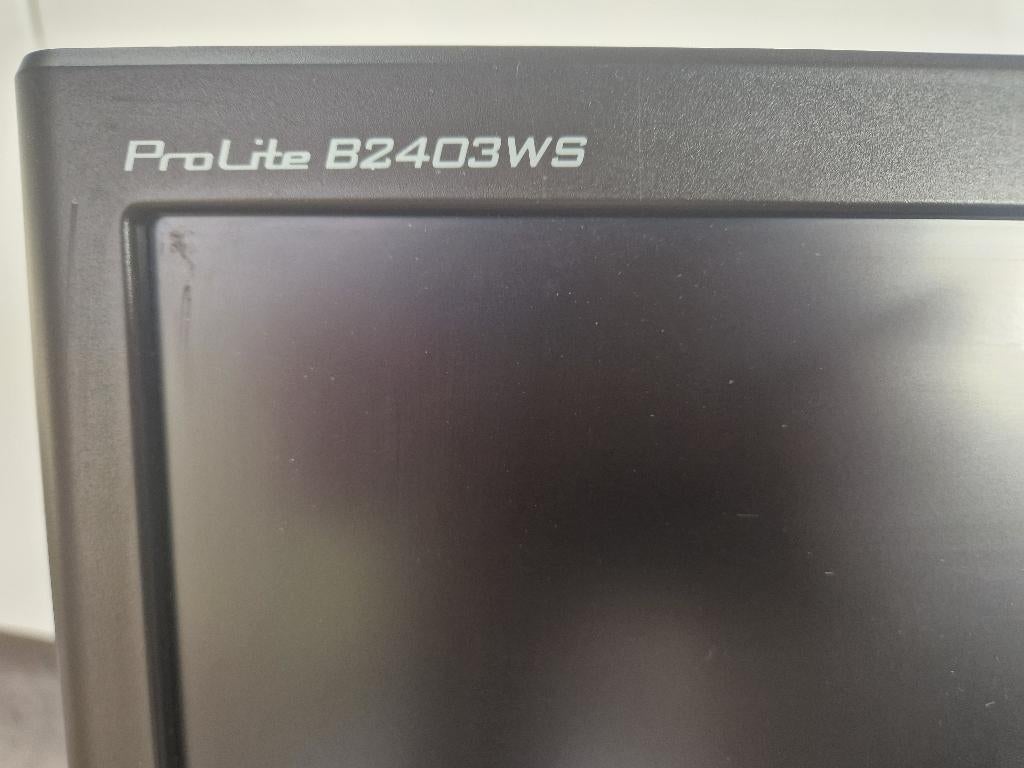 Iiyama ProLite B2403WS Zwart, Computers en Software, Monitoren, Ophalen, Full HD, Zo goed als nieuw, VGA
