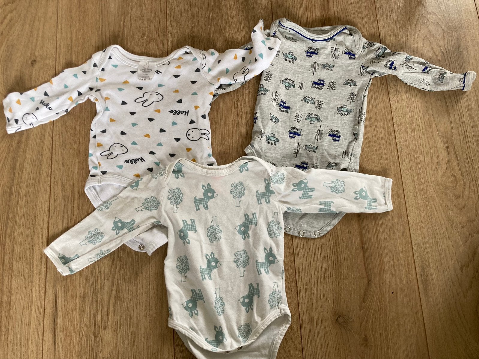 Lange mouw rompers maat 62/68, Ophalen of Verzenden, Gebruikt, Jongetje of Meisje, Nacht- of Onderkleding