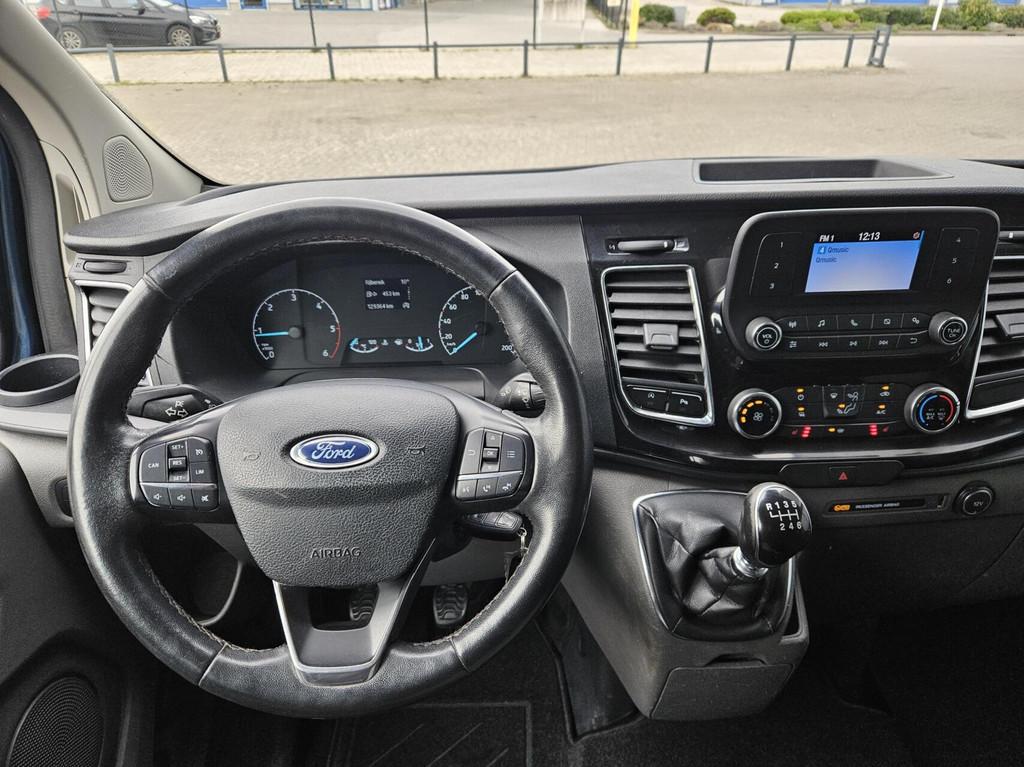 Ford Transit Custom 2.0 TDCI L1H1 DC Airco Trekhaak 130pk D-, Voorwielaandrijving, LED verlichting, Gebruikt, Euro 6