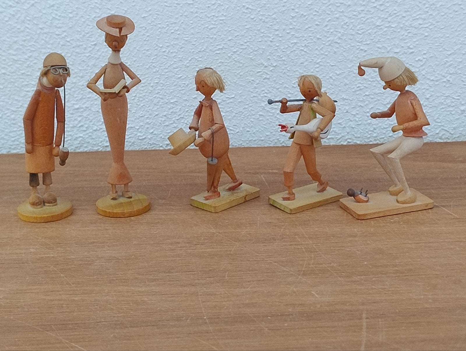 Houten miniaturen Ertsgebirge, Ophalen of Verzenden, Zo goed als nieuw, Poppenhuis