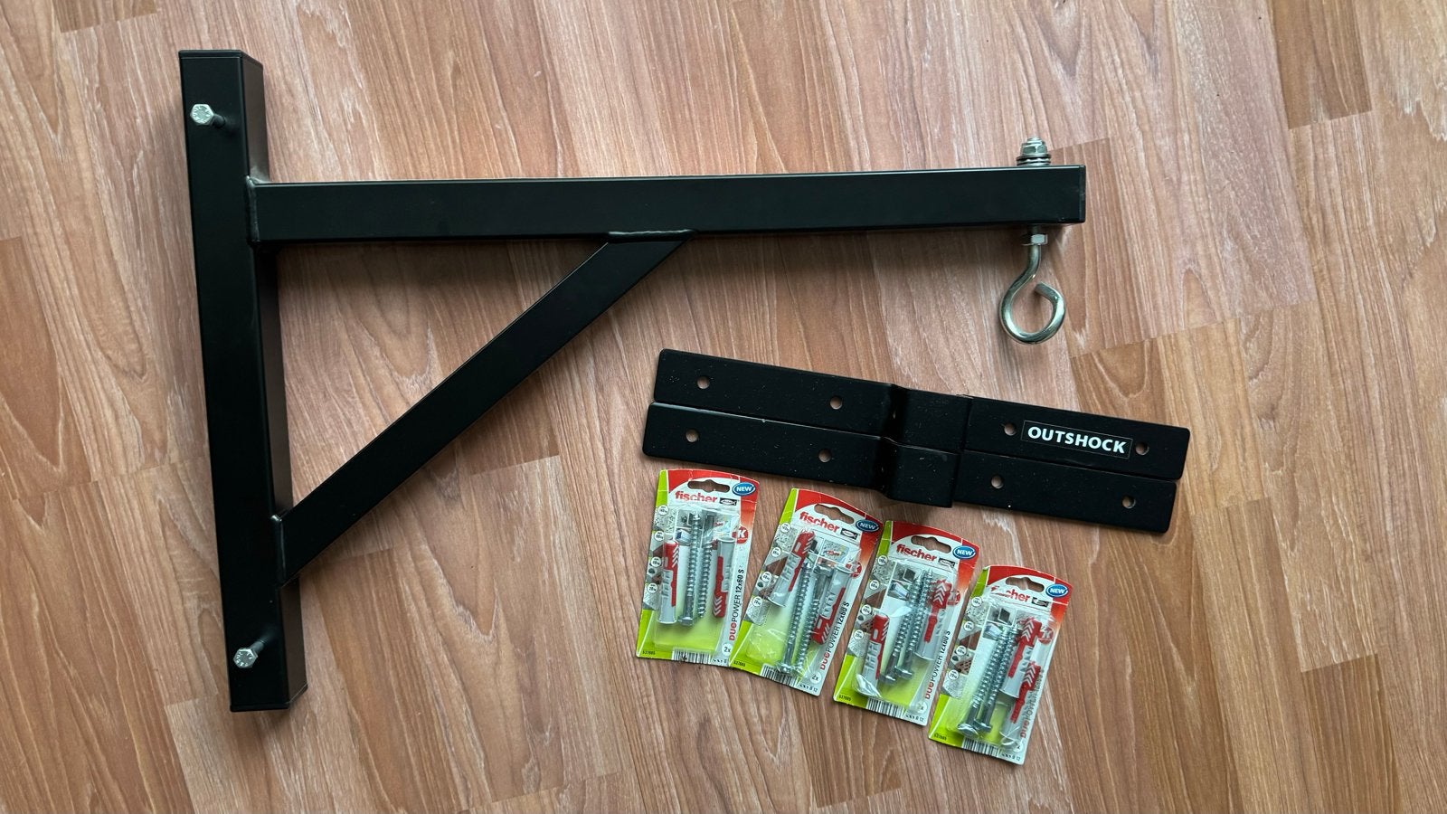 Bokszak muurbeugel met bevestigingsmateriaal, Ophalen of Verzenden, Nieuw, Boks-accessoire