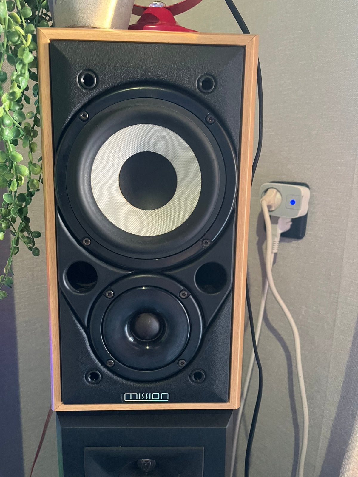 Mission boekenplank luidsprekers, Ophalen, Zo goed als nieuw, 100 watt of meer