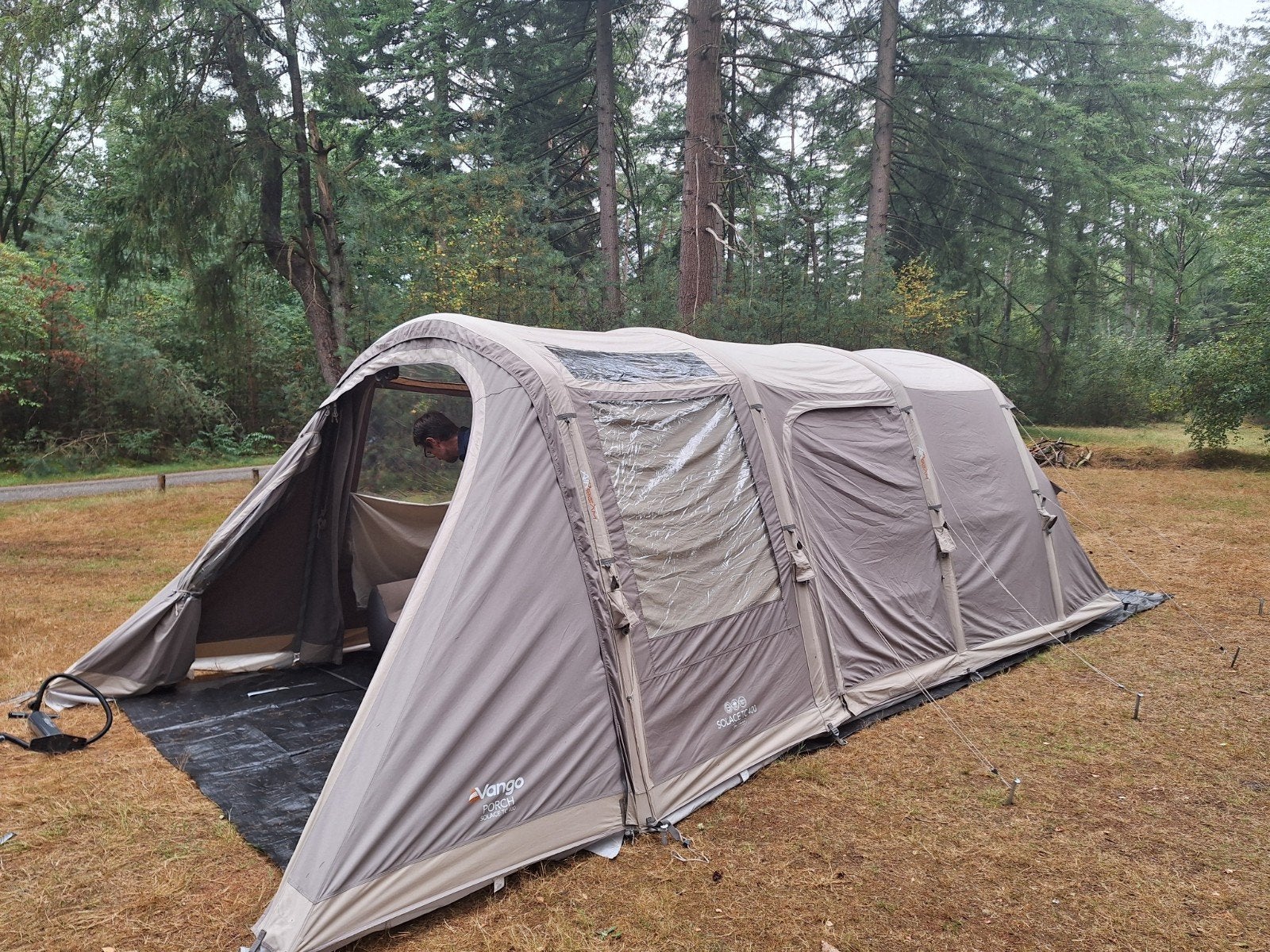 Vango Solace 400 TC Opblaasbare Tent - 4 Personen, Caravans en Kamperen, Ophalen