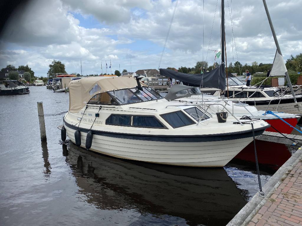 Scand 25 Spitsgatter geschilderd in '25 vaarklaar, Diesel, 80 cm, Spitsgatter, Ophalen