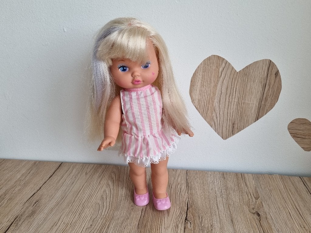 Prachtige Vintage Lil Miss Dress Up Pop Mattel 1988 - Italy, Verzenden, Gebruikt, Pop
