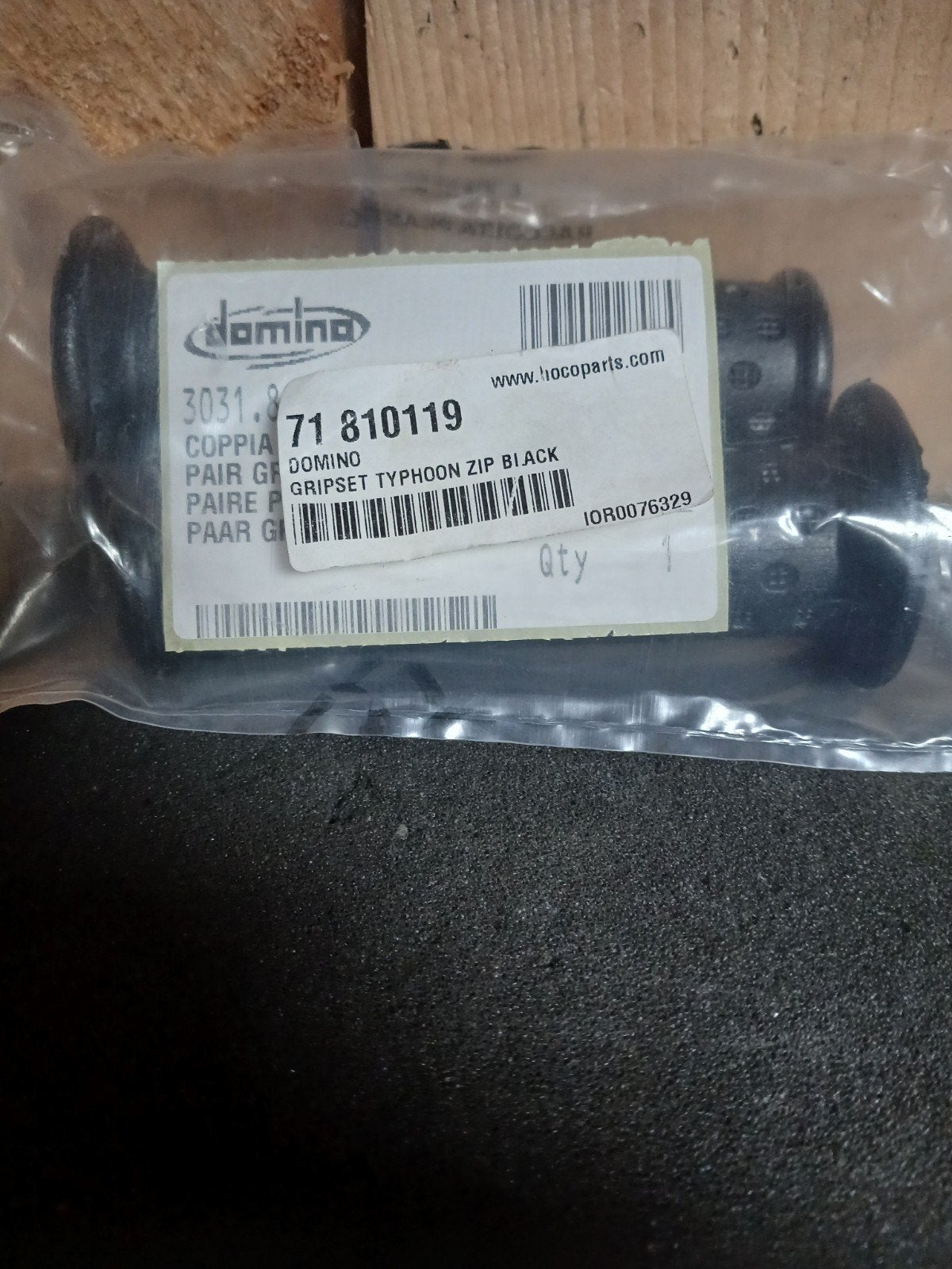 Domino Gripset Typhoon Zip Zwart, Ophalen of Verzenden, Nieuw, Overige typen, Domino