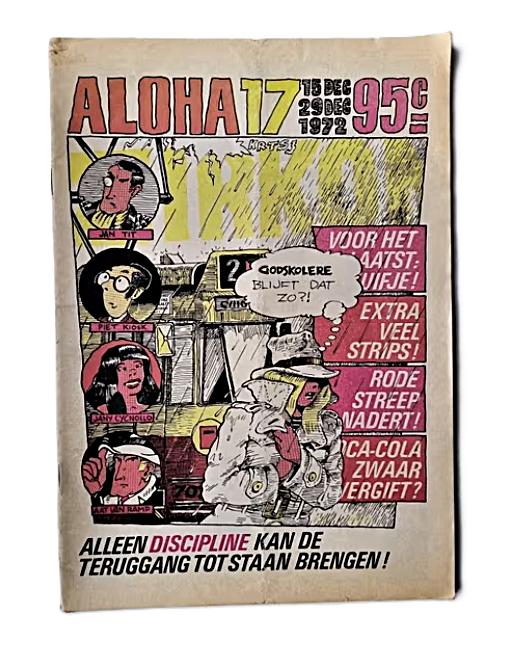 aloha nr.17 uit 1972/willem holtrop/aart clerkx, Ophalen of Verzenden, Gelezen, Muziek, Film of Tv