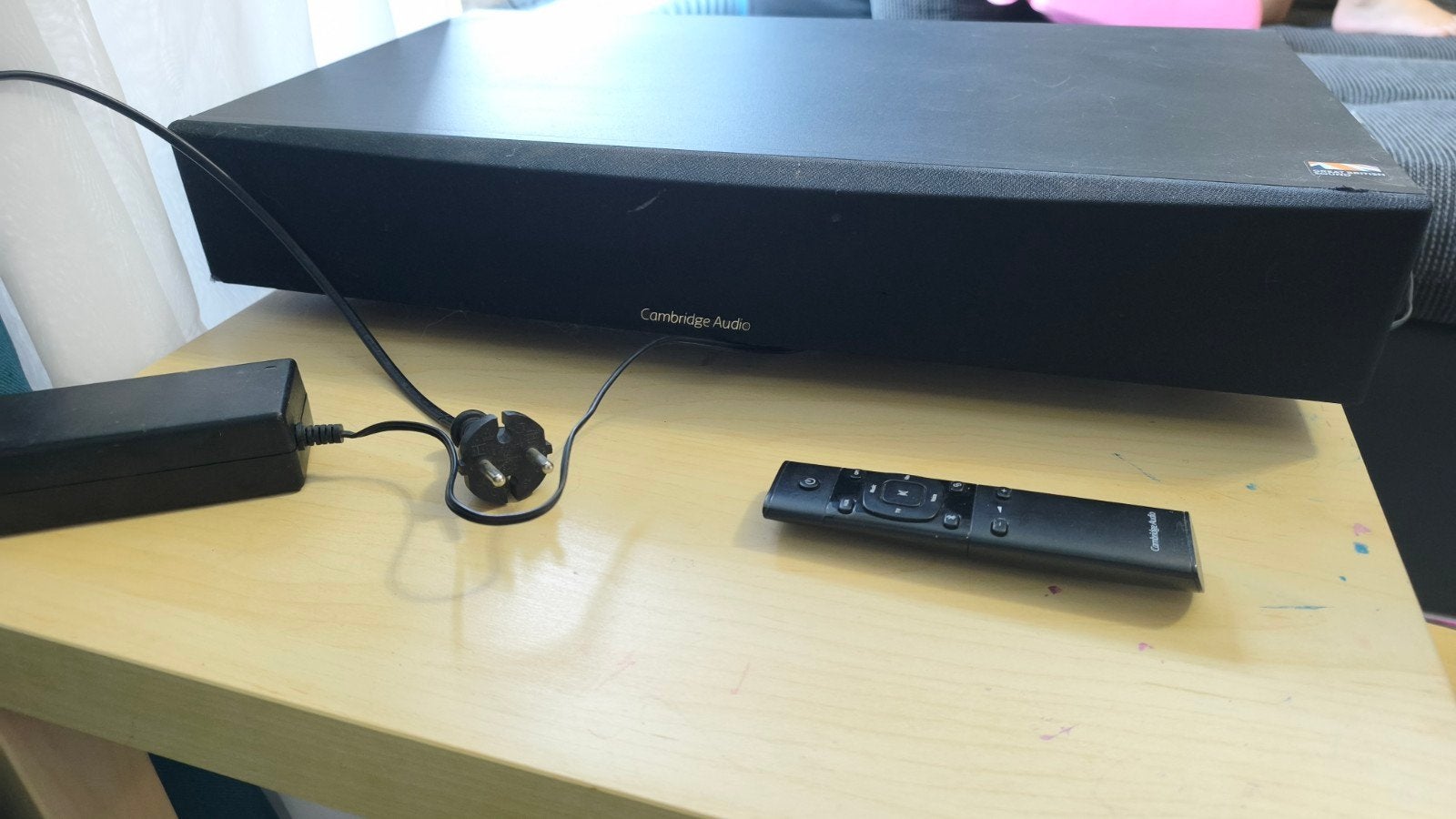 Cambridge Audio Soundbar met afstandsbediening, Ophalen of Verzenden, Gebruikt