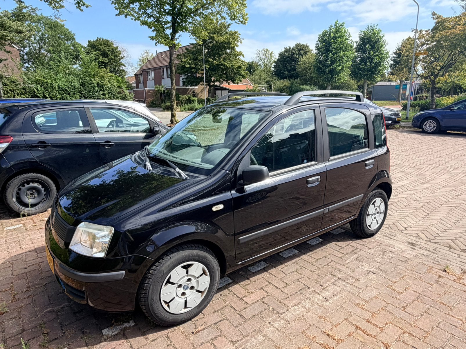 Fiat Panda 1.1 40KW 2006 Zwart, Voorwielaandrijving, 54 pk, 4 stoelen, Zwart